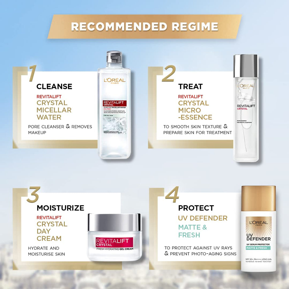 Airlicium contrôle la brillance grâce à l’écran solaire L’Oréal Paris.