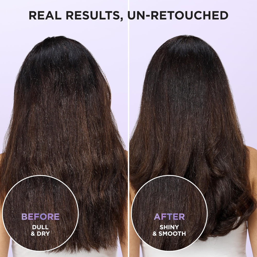 L'Oreal Paris EverPure Glossing Shampoo spray nozzle enables easy, targeted gloss application.