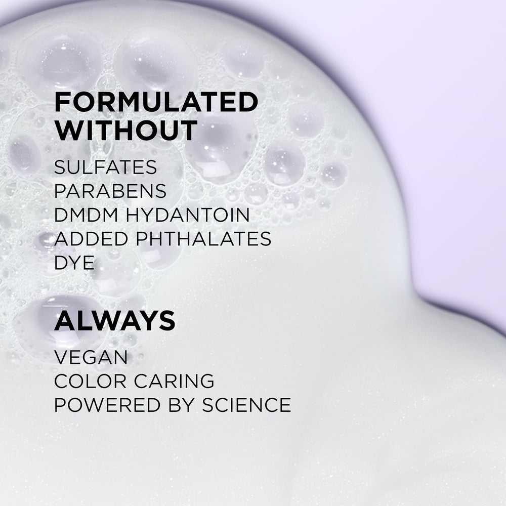 L'Oreal Paris EverPure Glossing steps visual highlights a simple 3-step routine.
