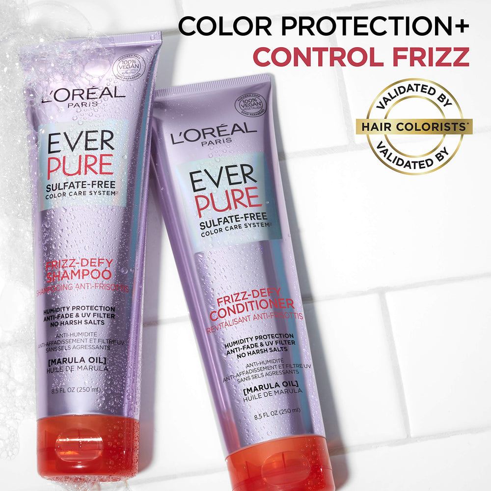 Marula oil ingredient detail in EverPure shampoo for nourishing care