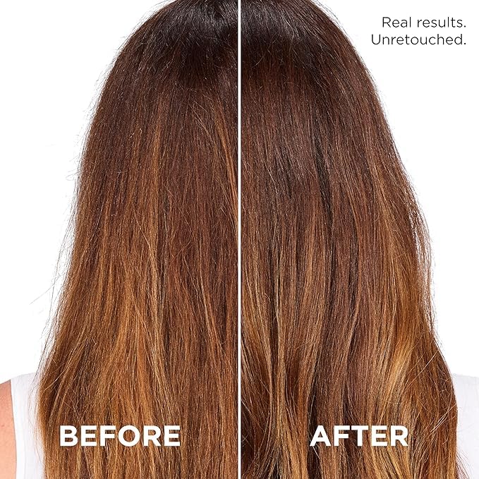 Cheveux colorés sublimés par le système sans sulfates EverPure Volume.