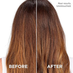 Cheveux colorés sublimés par le système sans sulfates EverPure Volume.