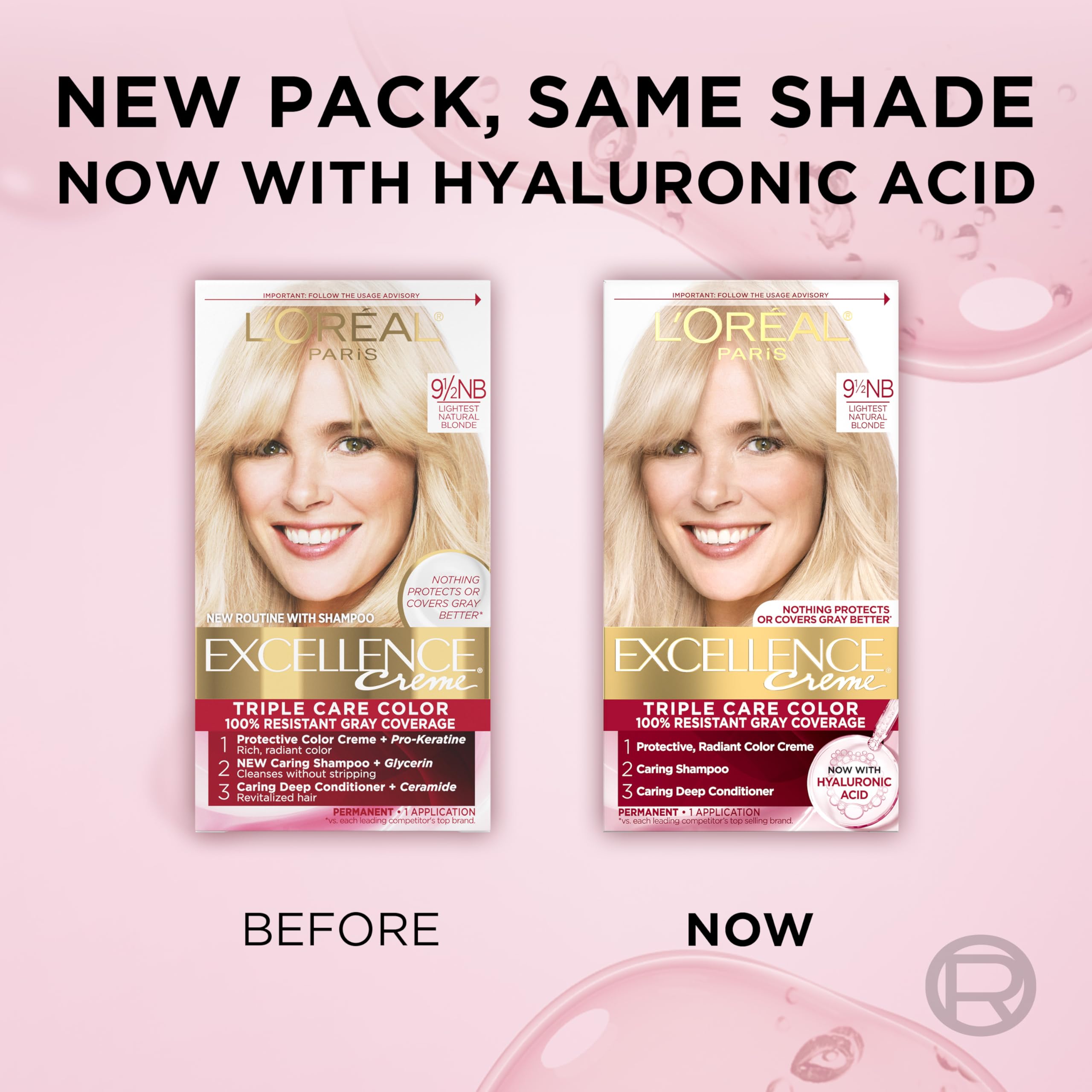 Couleur permanente pour un effet durable et naturel.
