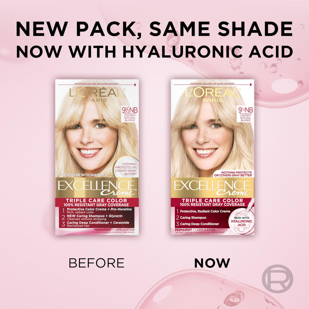 Couleur permanente pour un effet durable et naturel.