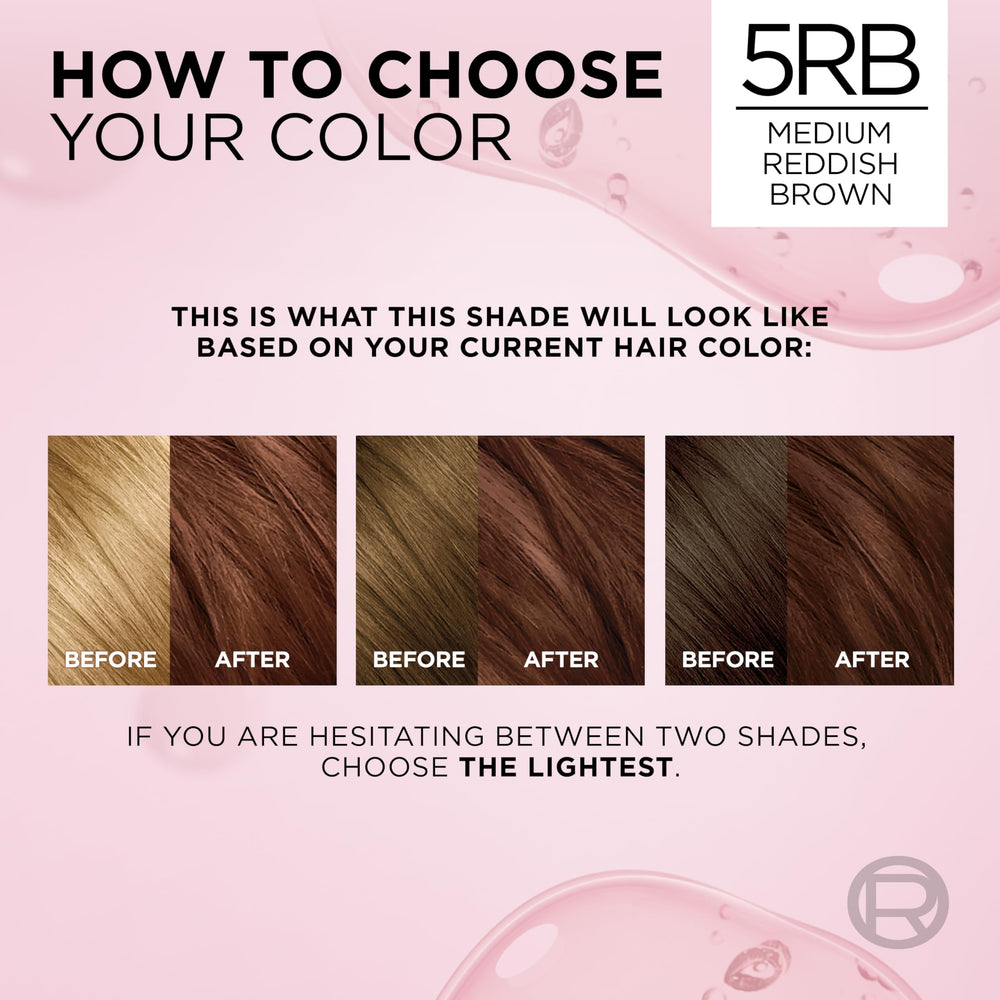 L’Oréal Paris Excellence Crème — étape d’application guidée pour résultats constants.