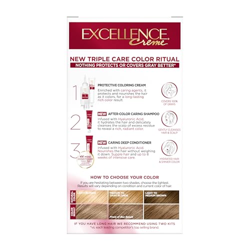 Excellence Creme – rendu couleur lumineux et tenue potentielle.