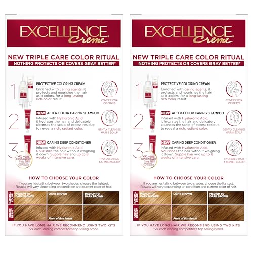 L’Oréal Paris Excellence Crème résultat longue durée et couleur éclatante