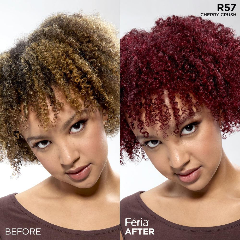 L’Oréal Paris Feria soin après coloration hydrate et conditionne durablement.