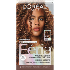 Coffret Feria de L’Oréal Paris pour coloration permanente prête à l’emploi.