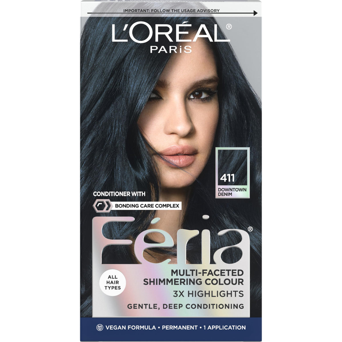 L'Oréal Paris Feria couleur permanente multifacette pour des reflets éclatants