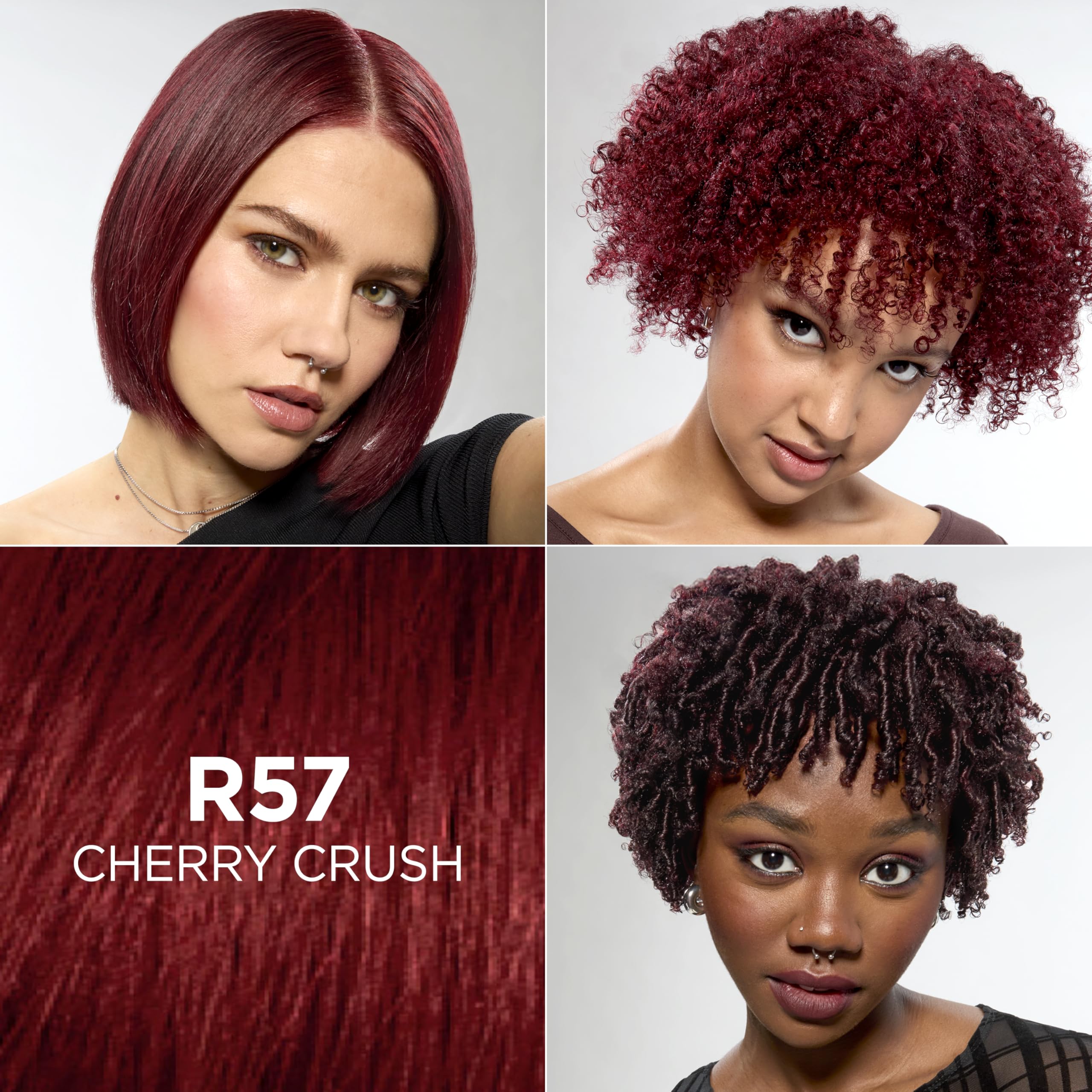 L’Oréal Paris Feria reflets 3x, couleur multidimensionnelle éclatante.