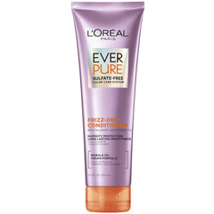 L’Oréal Paris Frizz Defy, bouteille marula, protège la couleur et hydrate.