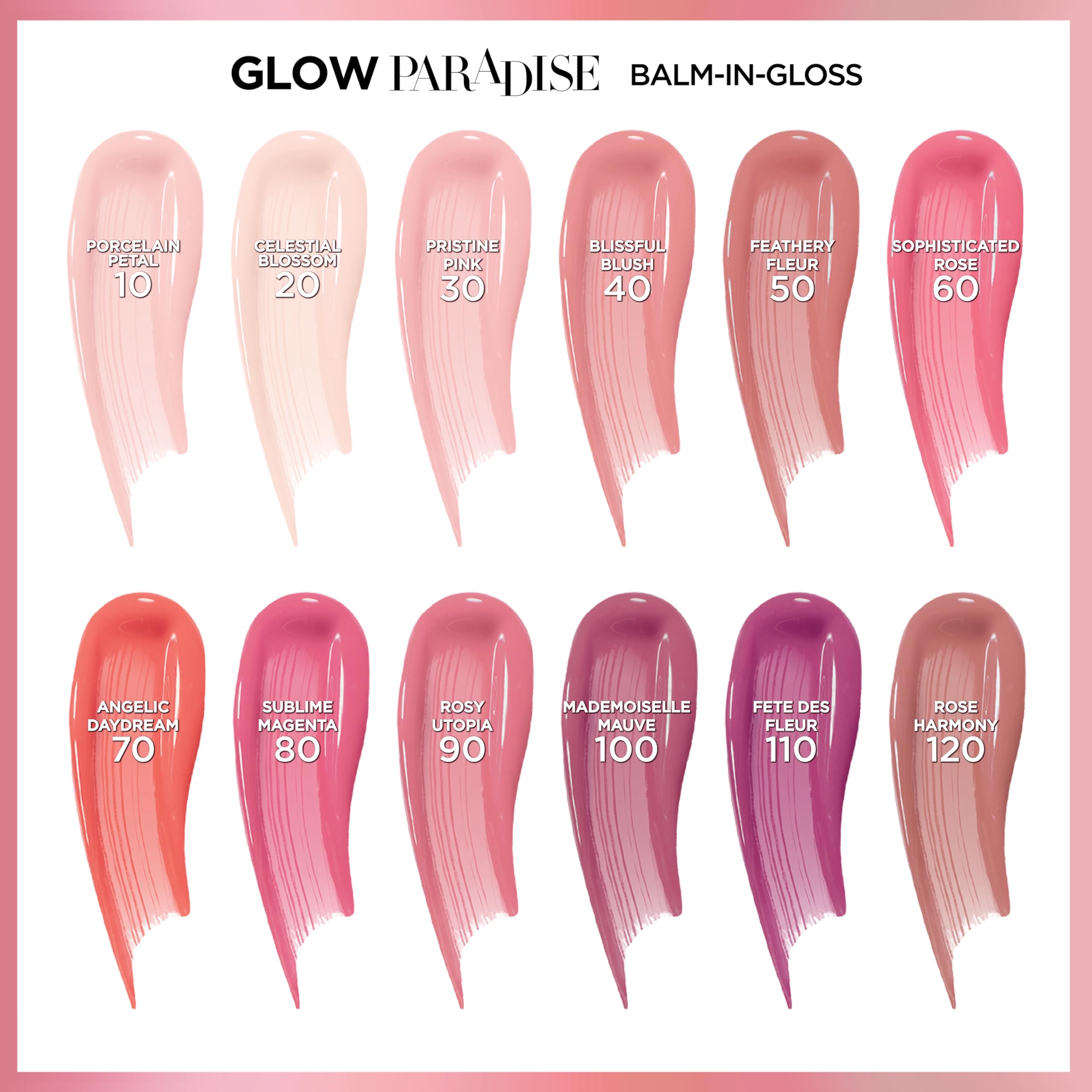 L’Oréal Paris Glow Paradise – applicateur Infinity assure application précise et douce.
