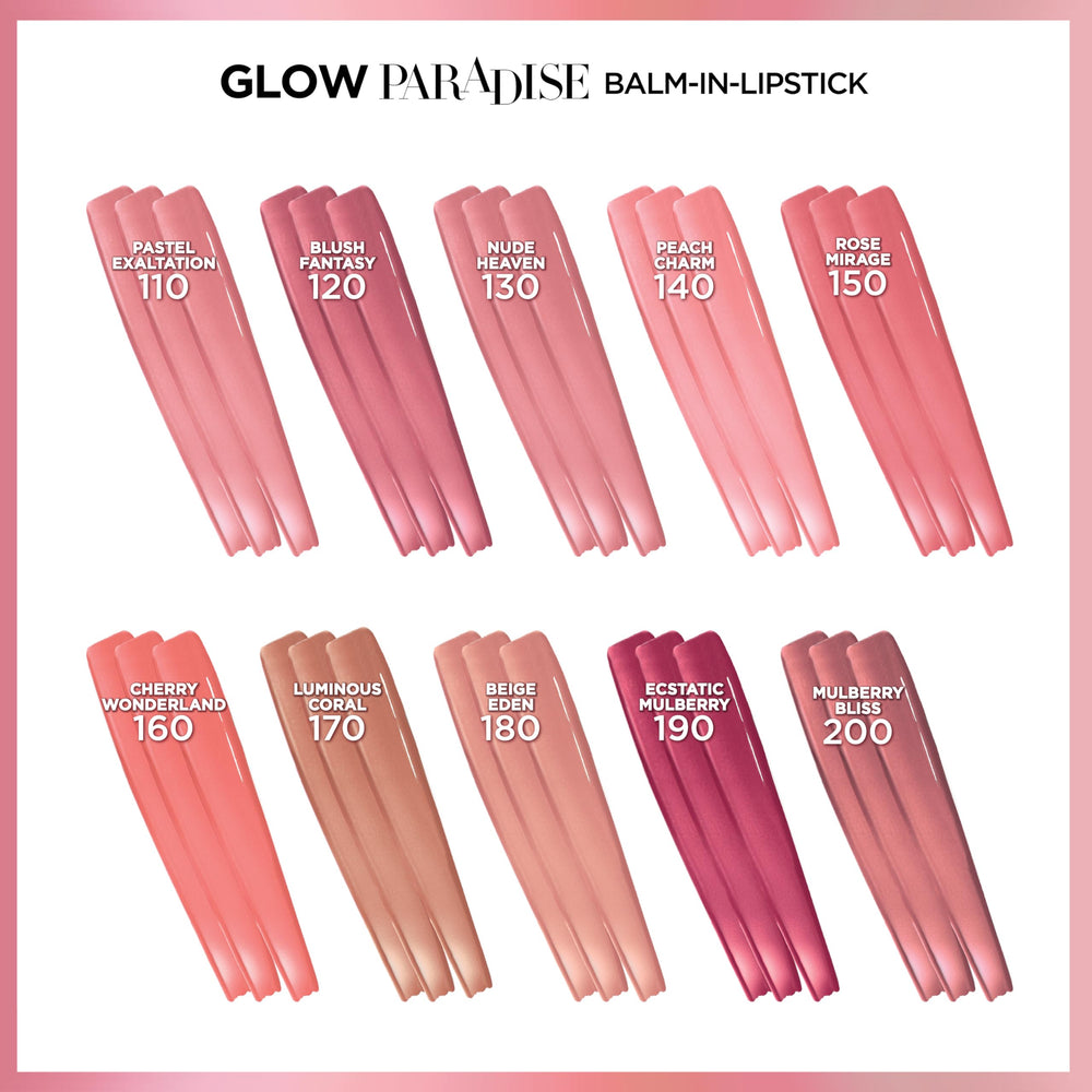 Glow Paradise emballage élégant et pratique pour la trousse