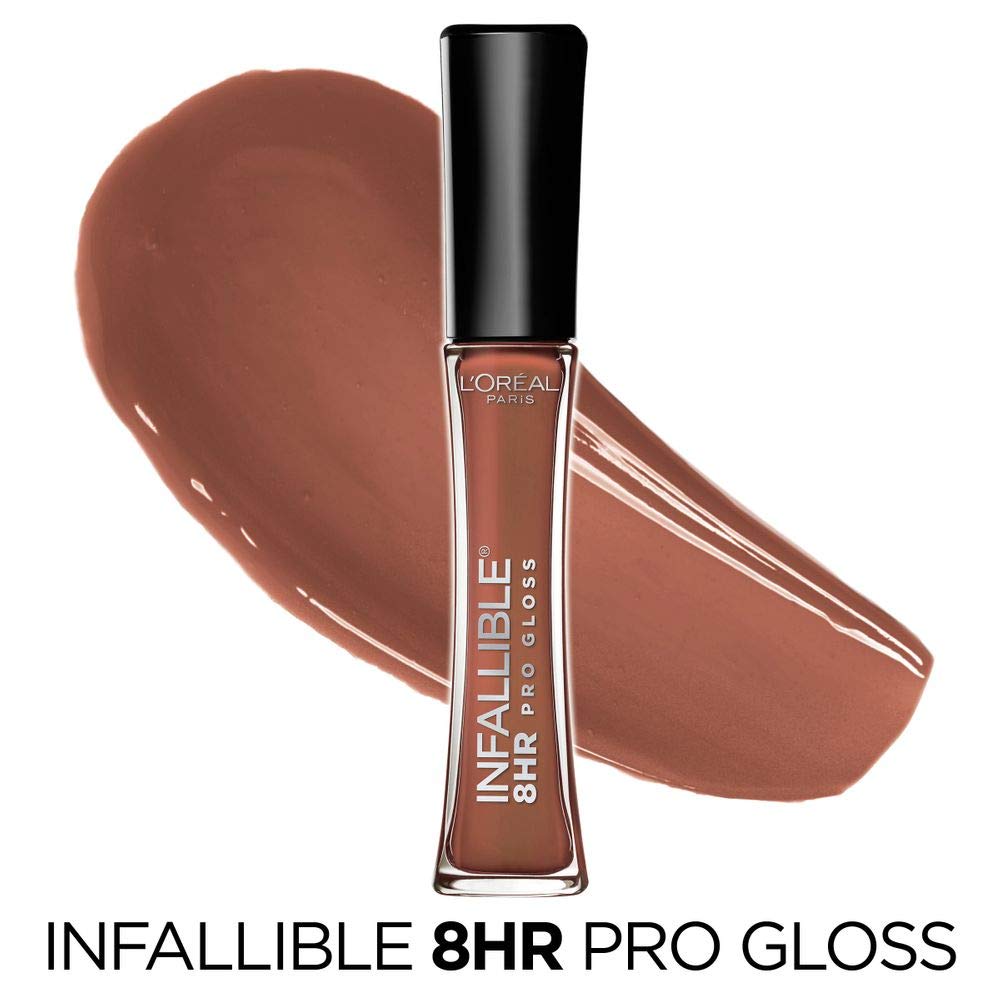 L’Oréal Paris Infallible Gloss Hydratant 8H – applicateur Petit-Cœur pour précision.