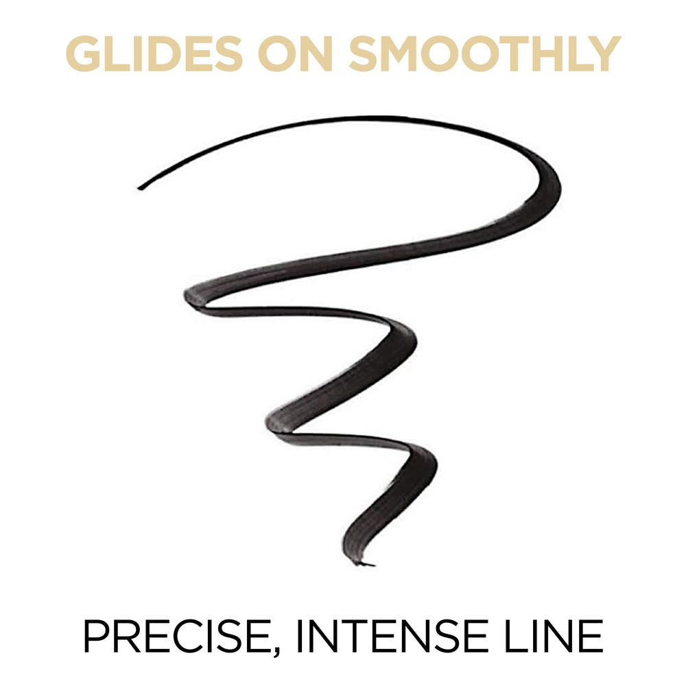 Tenue jusqu’à 24 heures du eyeliner, couleur fidèle à l’application