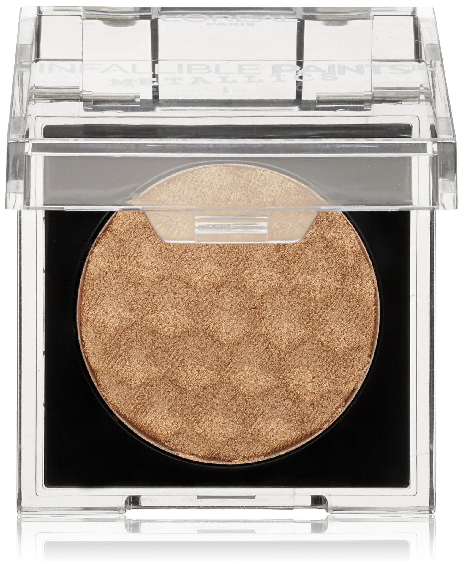 L'Oréal Paris Infallible Paints Yeux Metallics Brass Knuckles, fini métallique intense pour un regard captivant