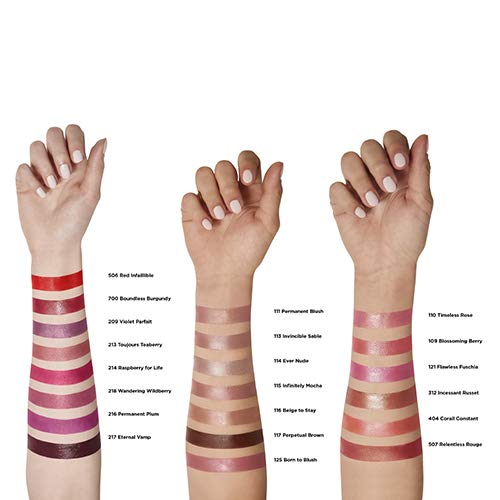 L'Oréal Paris Infallible Pro Last 2 Step transfert résistant pour éviter les bavures.