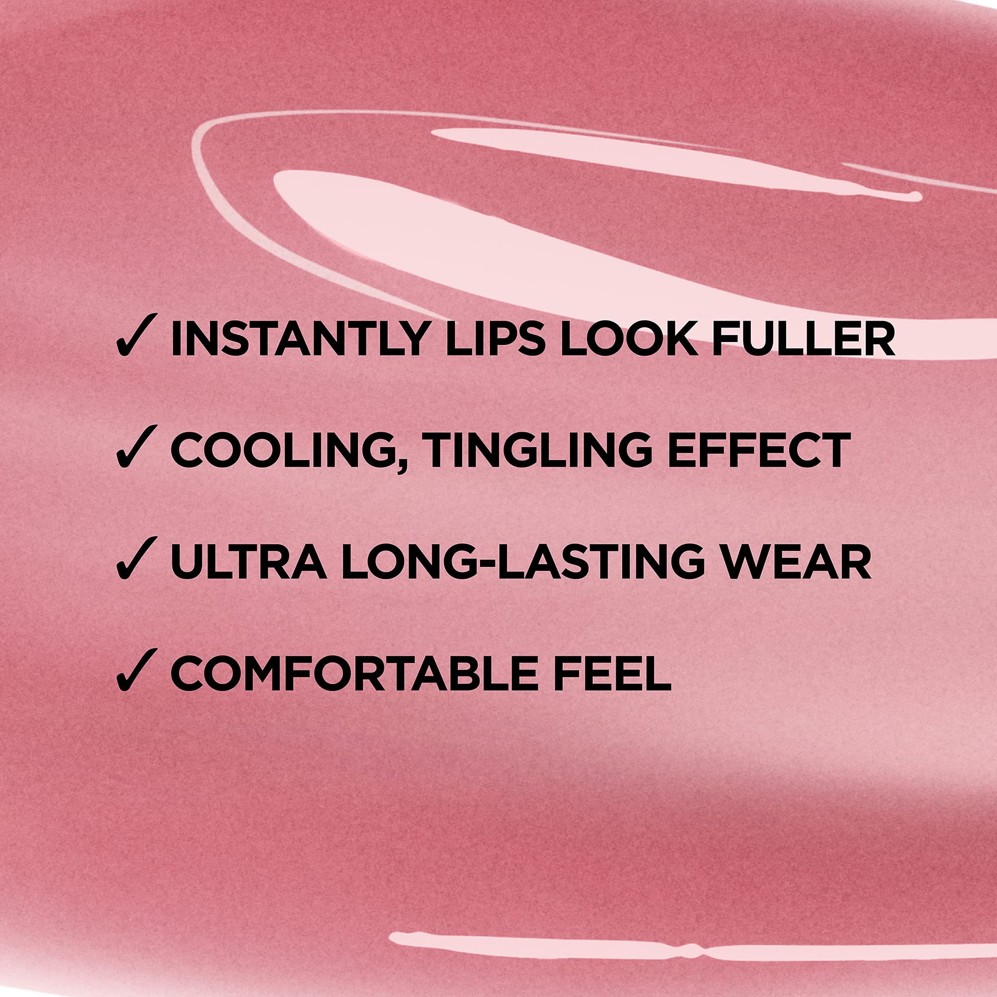L’Oréal Paris Infallible Pro Gloss Plump – échantillon couleur montrant les teintes disponibles