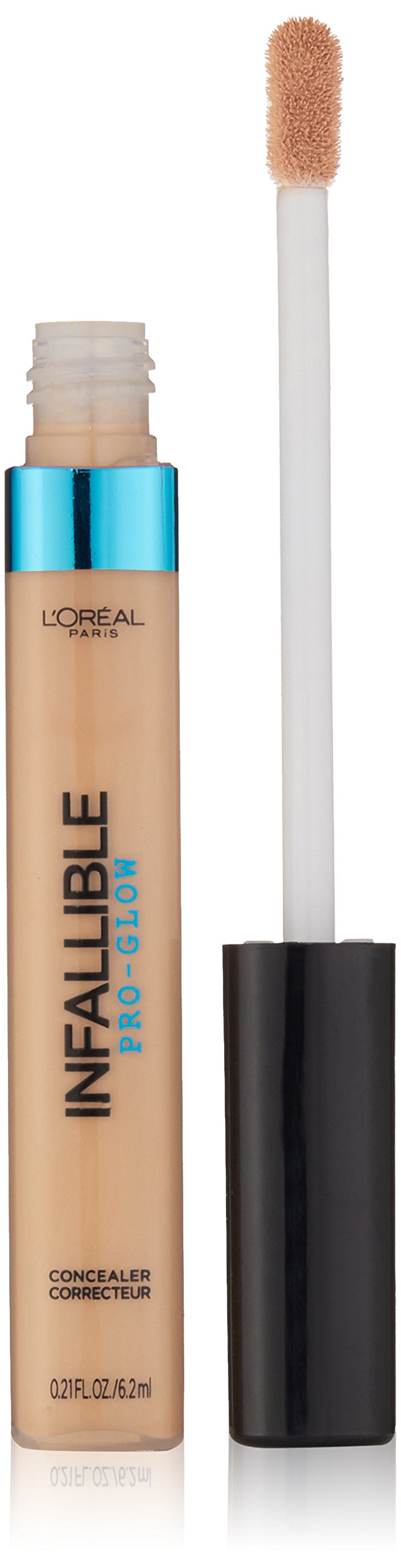 Correcteur Infallible Pro Glow Nude Beige dans le flacon, éclat durable.
