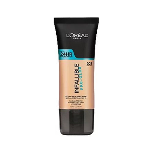 L’Oréal Paris Infallible Pro Glow, flacon, fini hydratant et lumineux