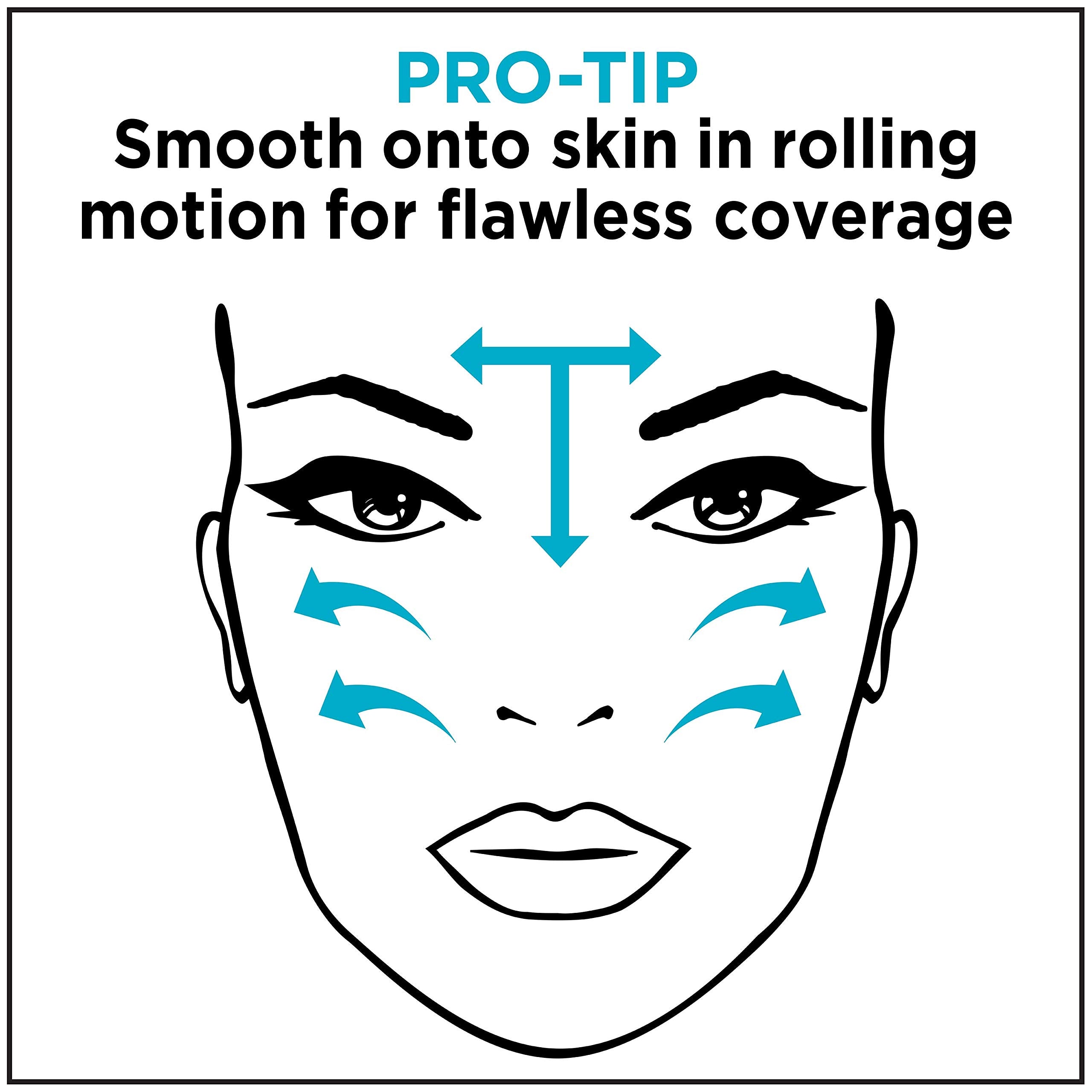 Infallible Pro-Glow Foundation, texture crème douce pour un éclat uniforme.