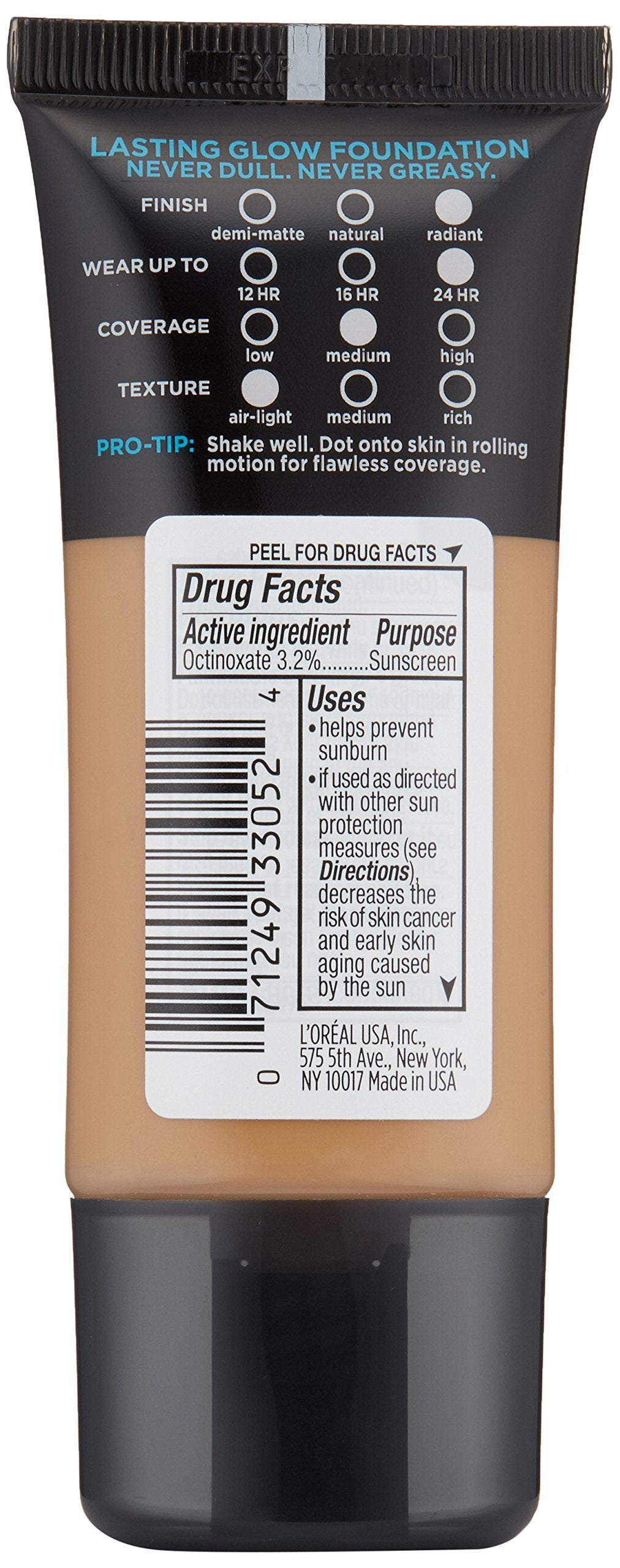 Texture crèmeuse facilitant une application douce et homogène