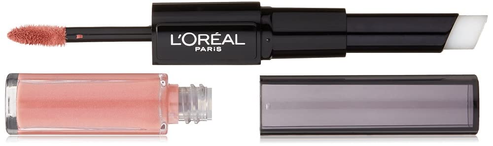 L’Oréal Paris Infallible Pro Last 2 etape Rouge – application: couleur intense et tenue durable sur les lèvres.