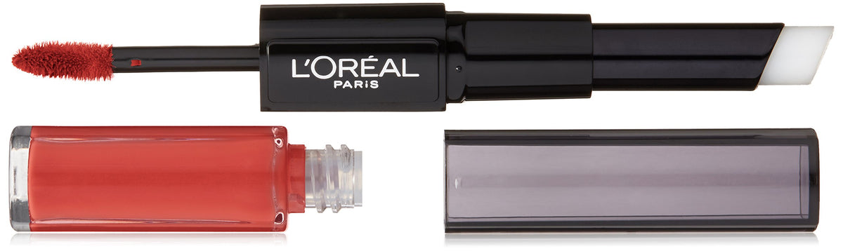 Infallible Pro Last: rouge à lèvres longue tenue, tube rouge cramoisi persistant