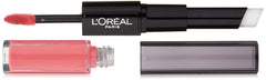 L'Oreal Paris Infallible Pro Last 2 Step couleur Passionate Petal sur lèvres, tenue durable