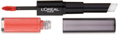 Rouge à lèvres Infallible Pro Last de L’Oréal Paris, teinte corail, couleur durable.