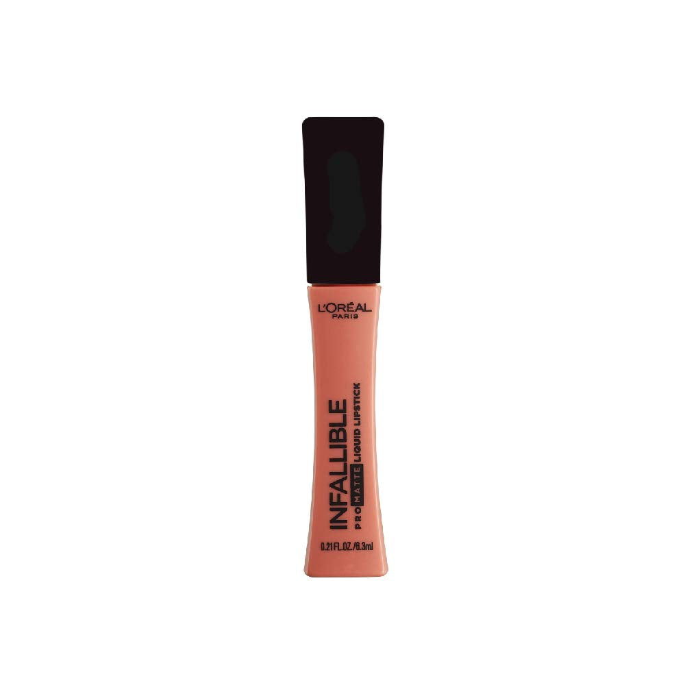 L'Oreal Paris Infallible Pro-Matte Nudist packaging shot highlights long wear.