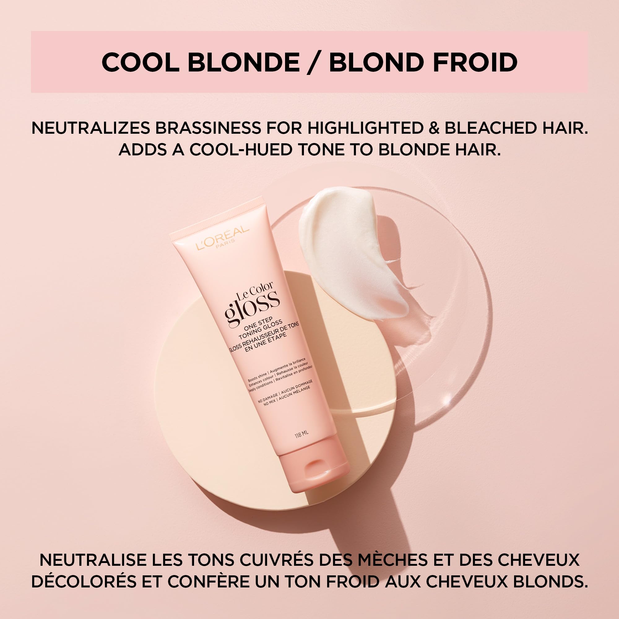 L’Oréal Paris Le Color One Step application rapide en 15 minutes.