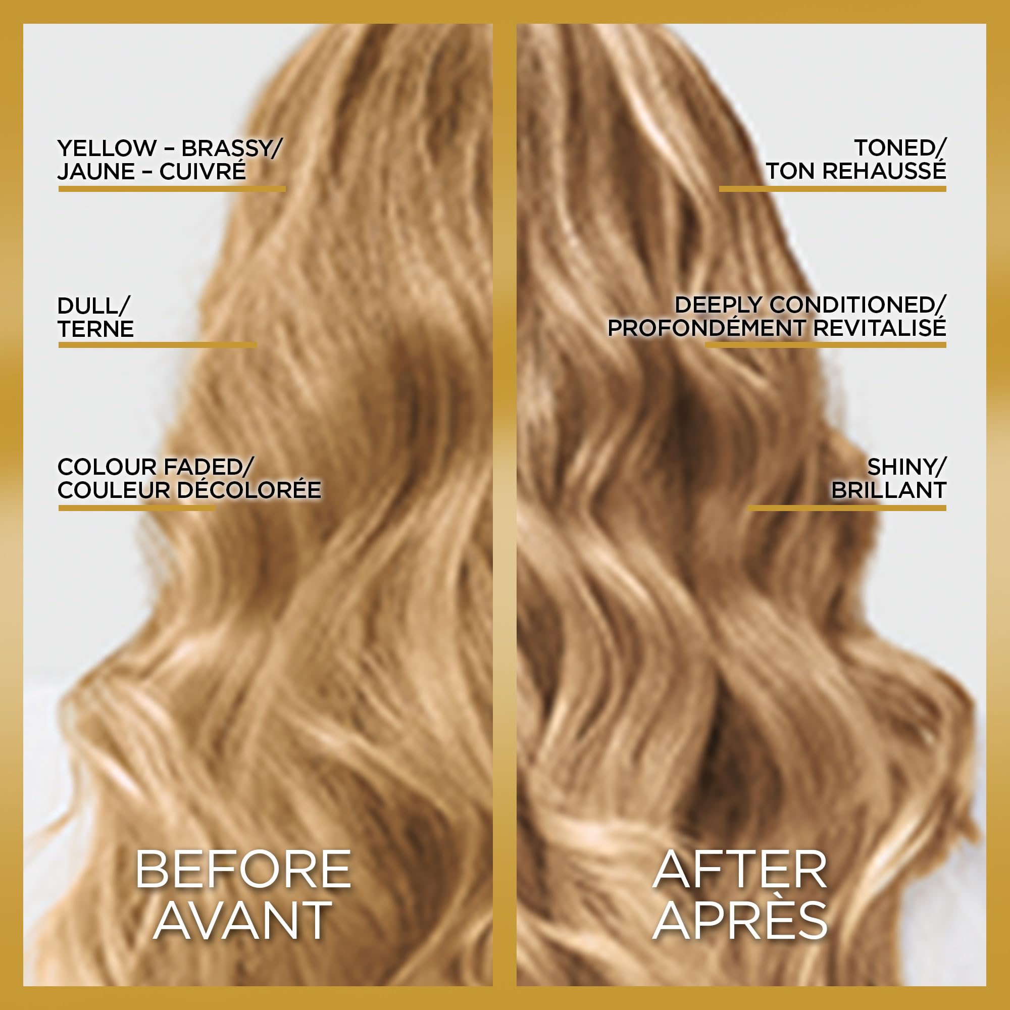 L’Oréal Paris Le Color One Step neutralise les reflets jaunâtres sur blond.