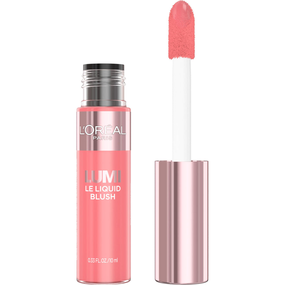 L’Oréal Paris Lumi Le Liquid Blush – rose intense pour un éclat frais sur les joues.
