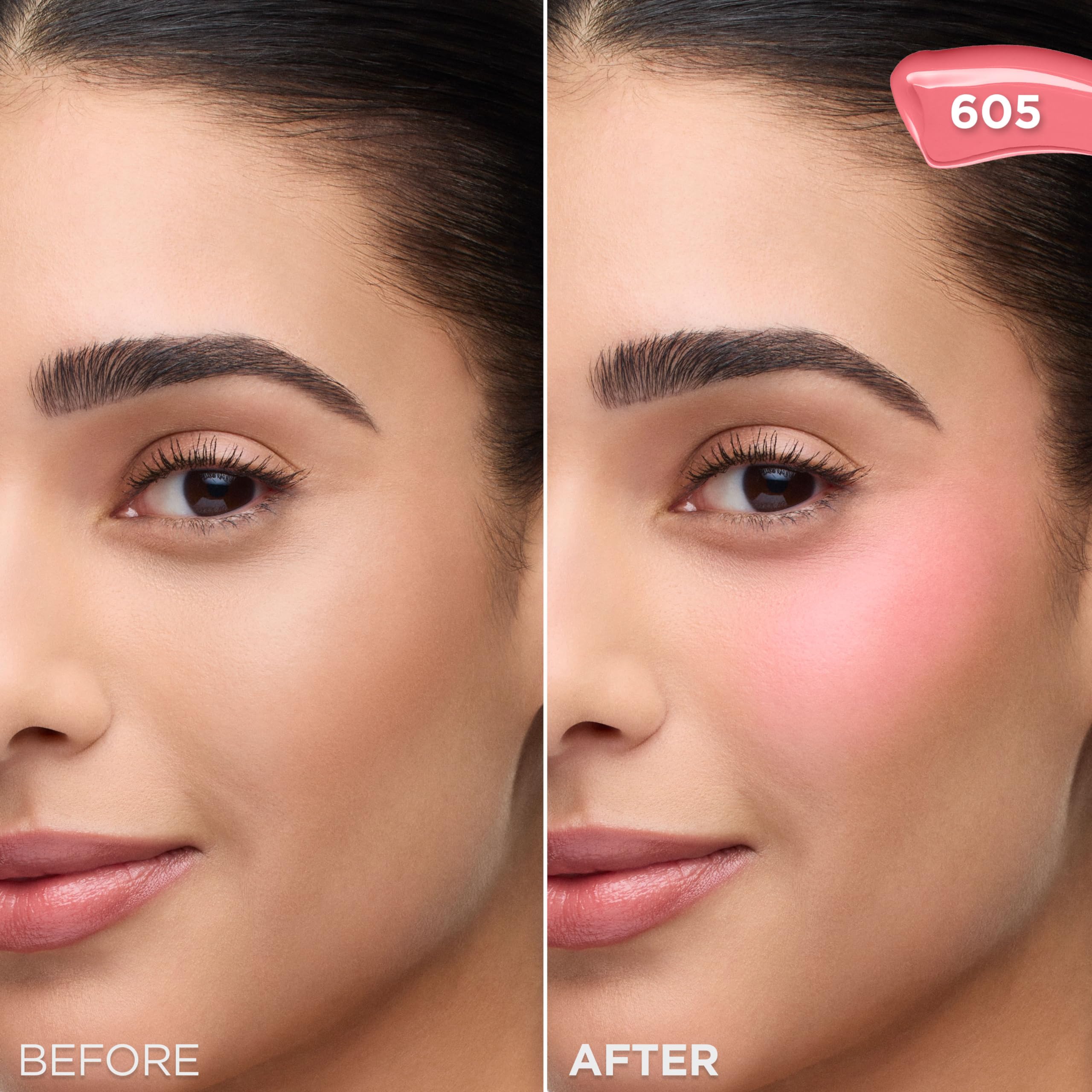 L’Oréal Paris Lumi Le Liquid Blush – teinte rosée polyvalente pour un flush discret.
