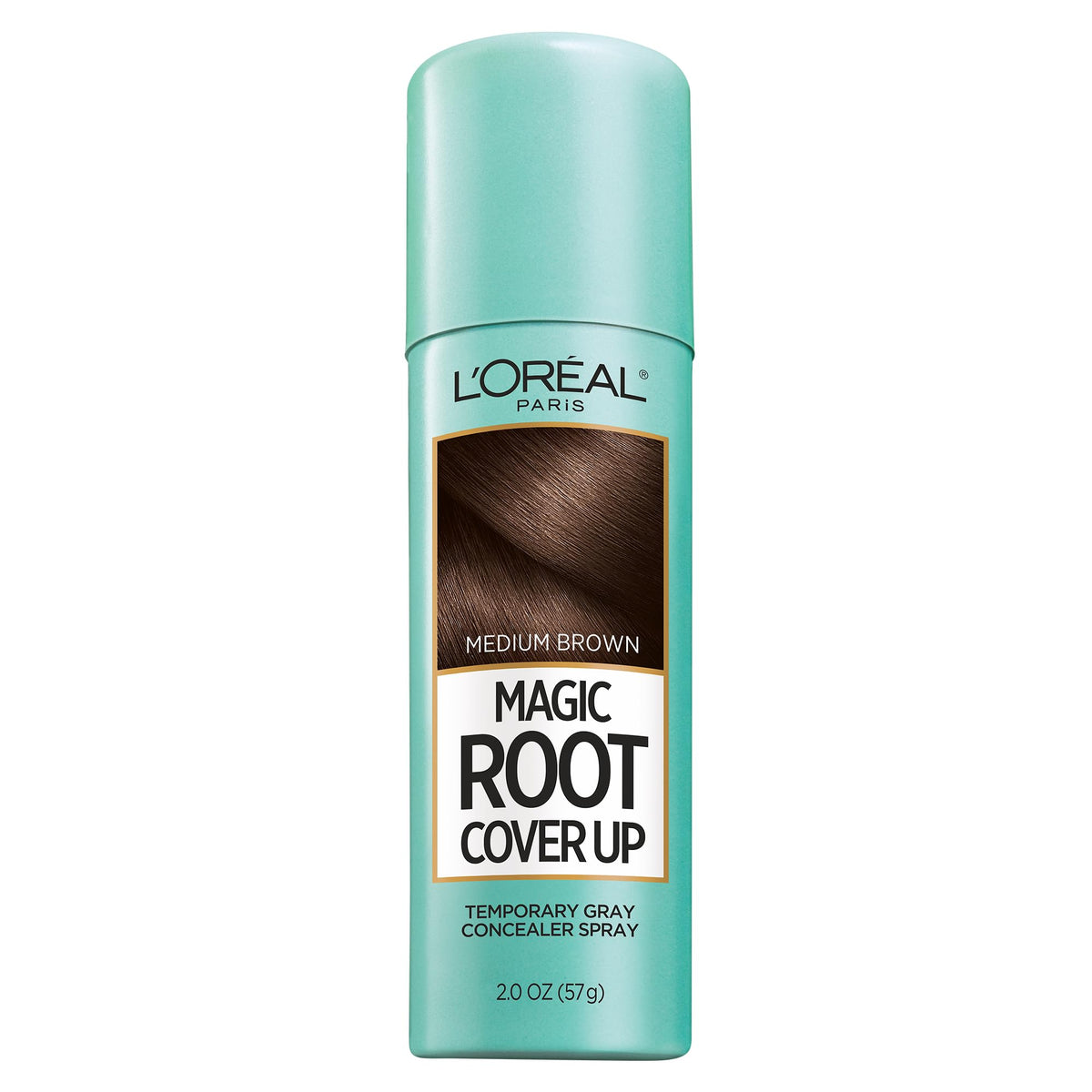 L’Oréal Paris Magic Root Cover Up couvre rapidement les racines grises.