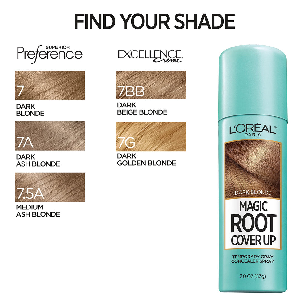 L’Oréal Paris Magic Root Cover Up – usage rapide à domicile entre colorations.