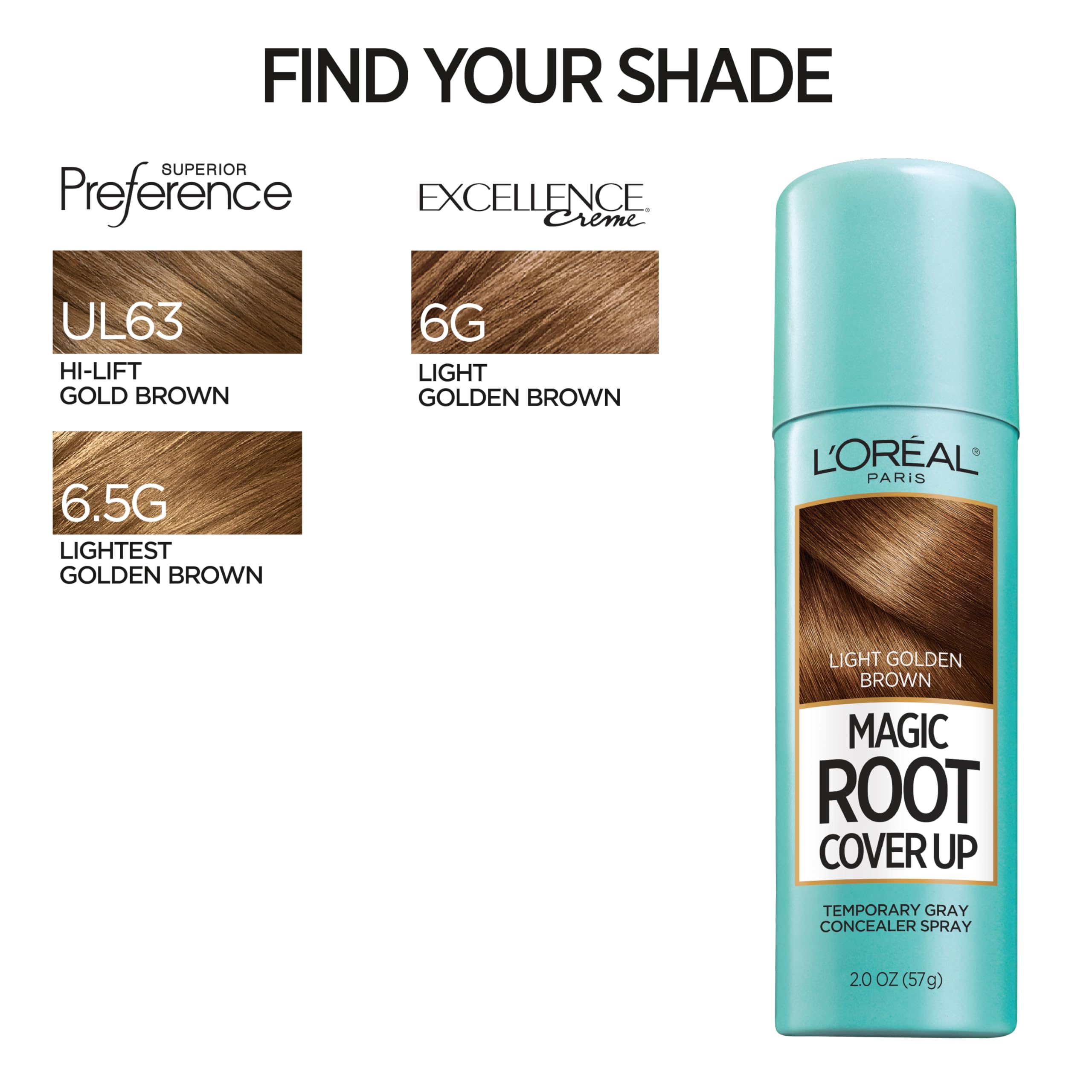 L'Oréal Paris Magic Root Cover Up: usage rapide et discret.