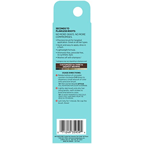 L'Oréal Paris Magic Root Precision, pinceau application rapide pour retoucher les repousses.