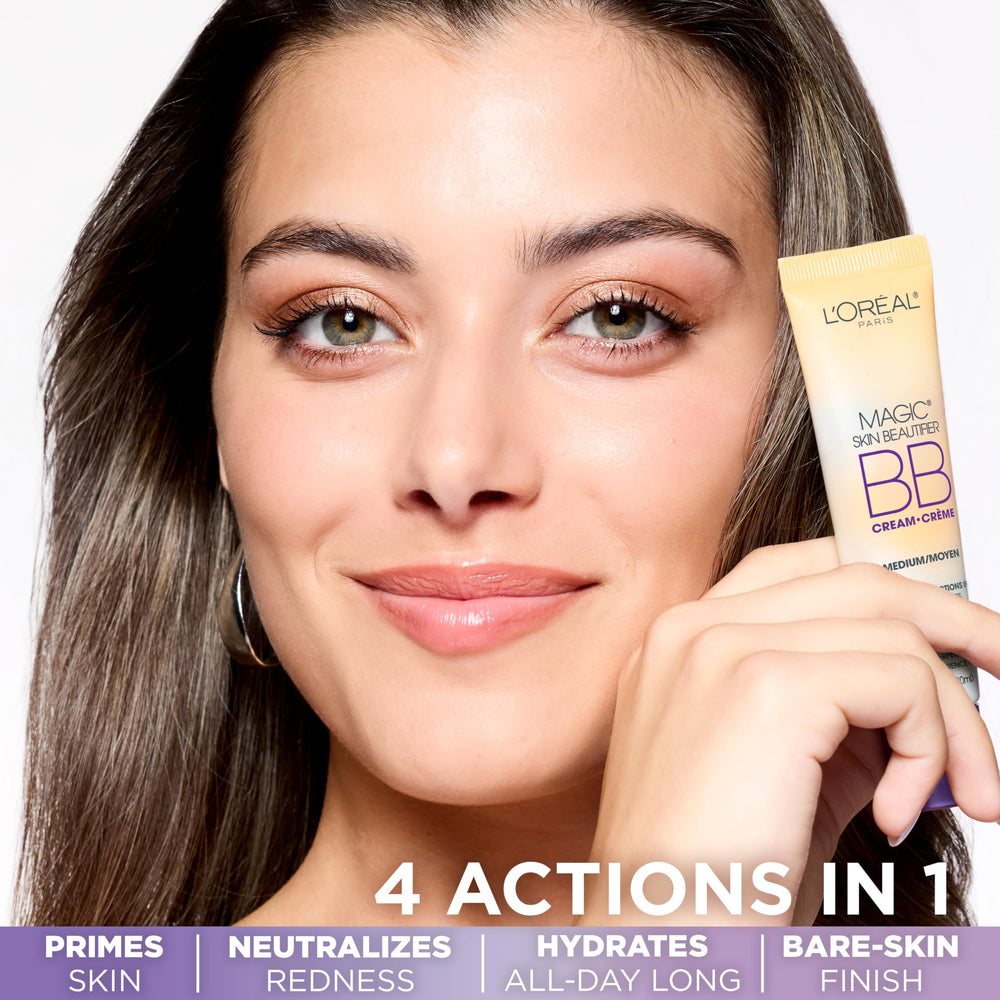 L’Oréal Paris Magic Skin BB Cream — pigments encapsulés corrigent le teint et atténuent les rougeurs