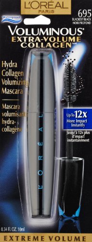 Mascara L’Oréal Paris Volumineux Extra-Volume Collagène: brosse ultra-large pour volume rapide