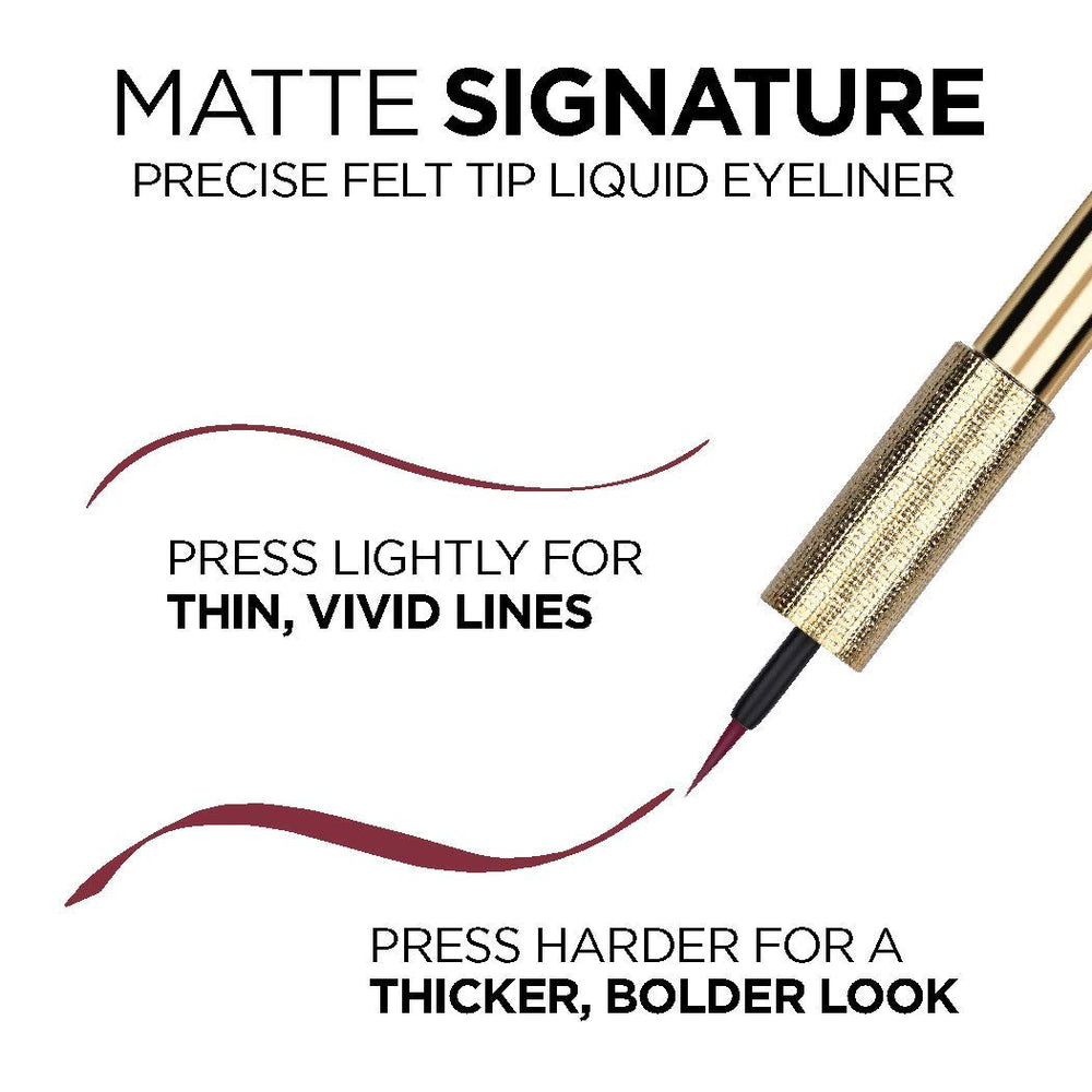 L’Oréal Paris Matte Signature Liquide – tenue longue durée et sans bavure