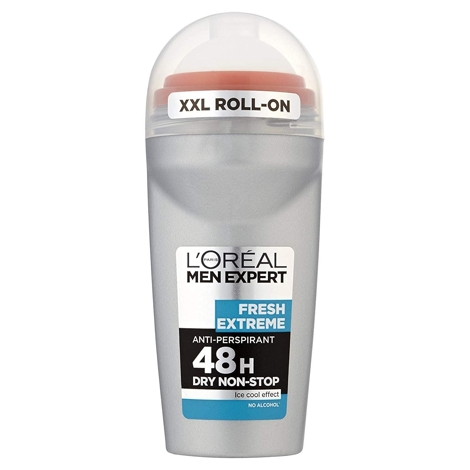 L’Oréal Paris Men Expert Fraîche Extrême – roll-on bouteille 50 ml, protection durable.