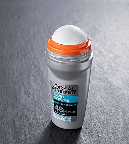 L’Oréal Paris Men Expert Fraîche Extrême – texture légère et facile à faire pénétrer.