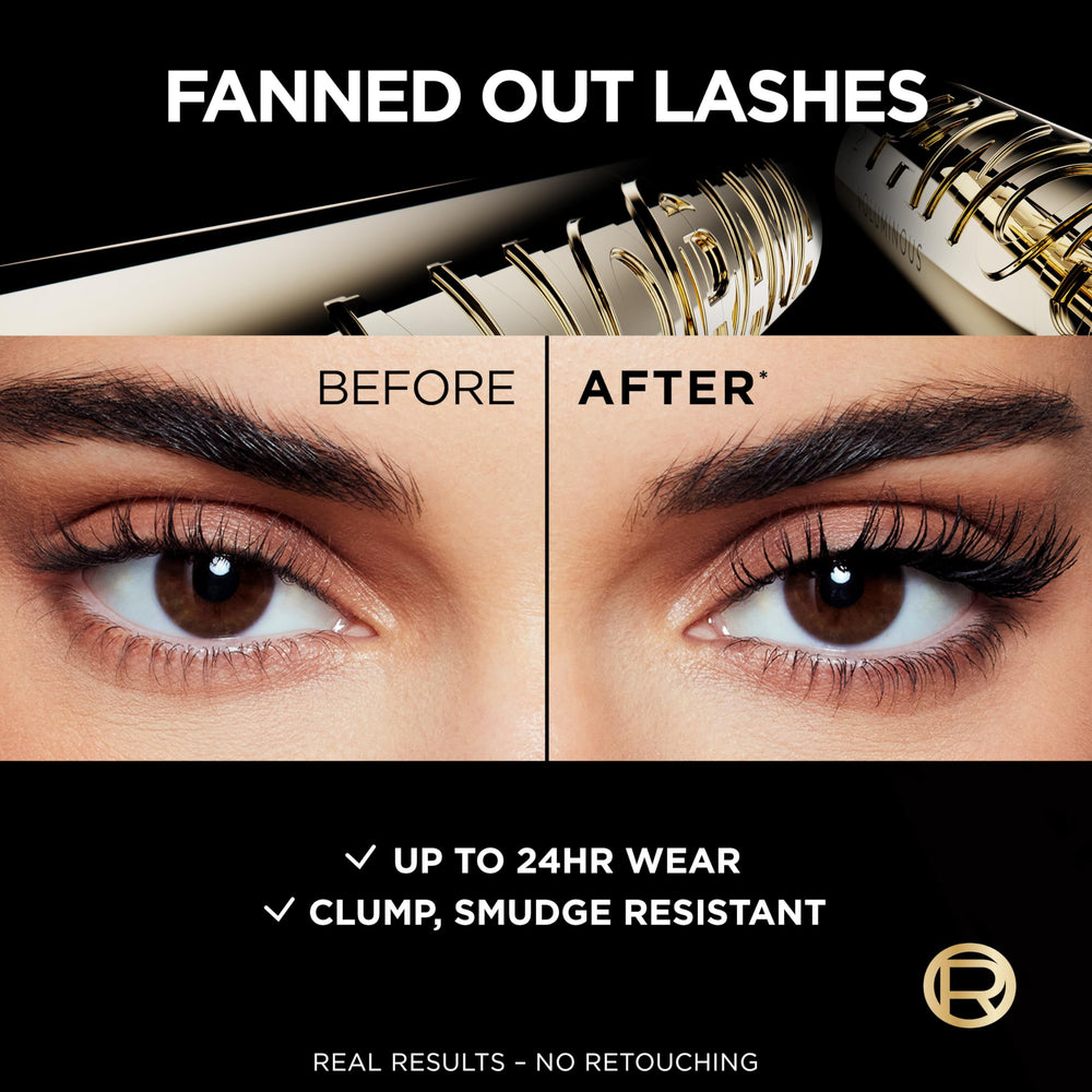 L’Oréal Paris Panorama Mascara – application fluide du coin interne au coin externe.