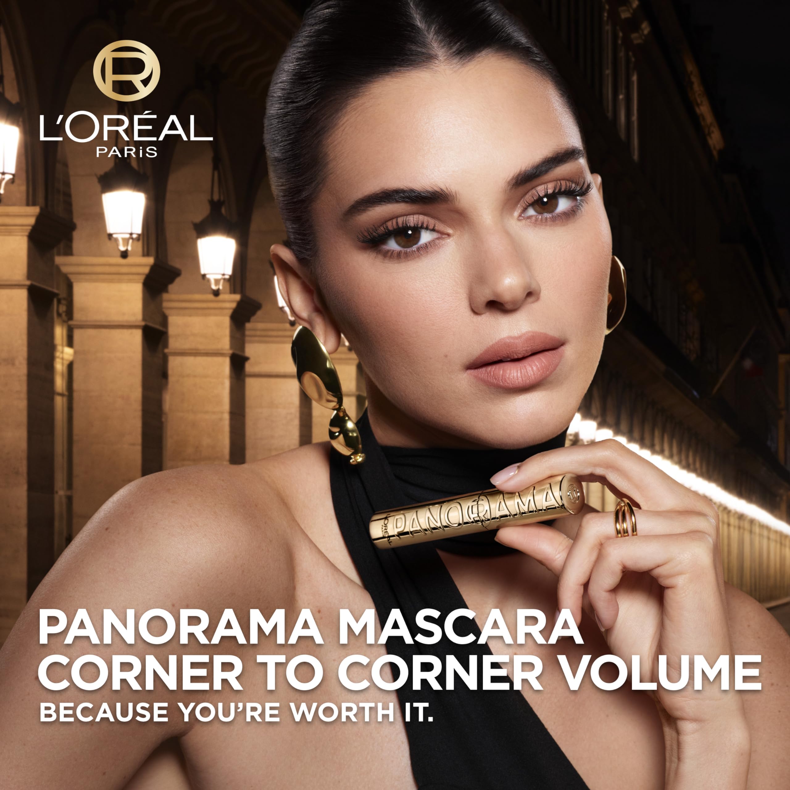 L’Oréal Paris Panorama Mascara – cils allongés grâce à la brosse multi-niveau.