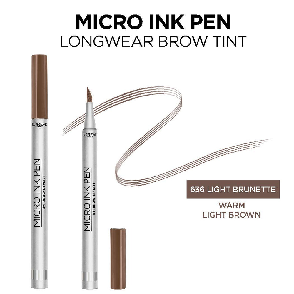 Détail du peigne sourcils montrant la précision du tracé par L'Oréal Paris
