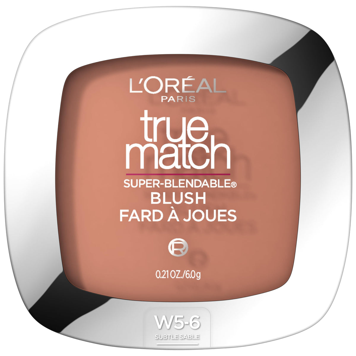 L’Oréal Paris Poudre à Joues Subtil Sable emballage compact avec miroir.