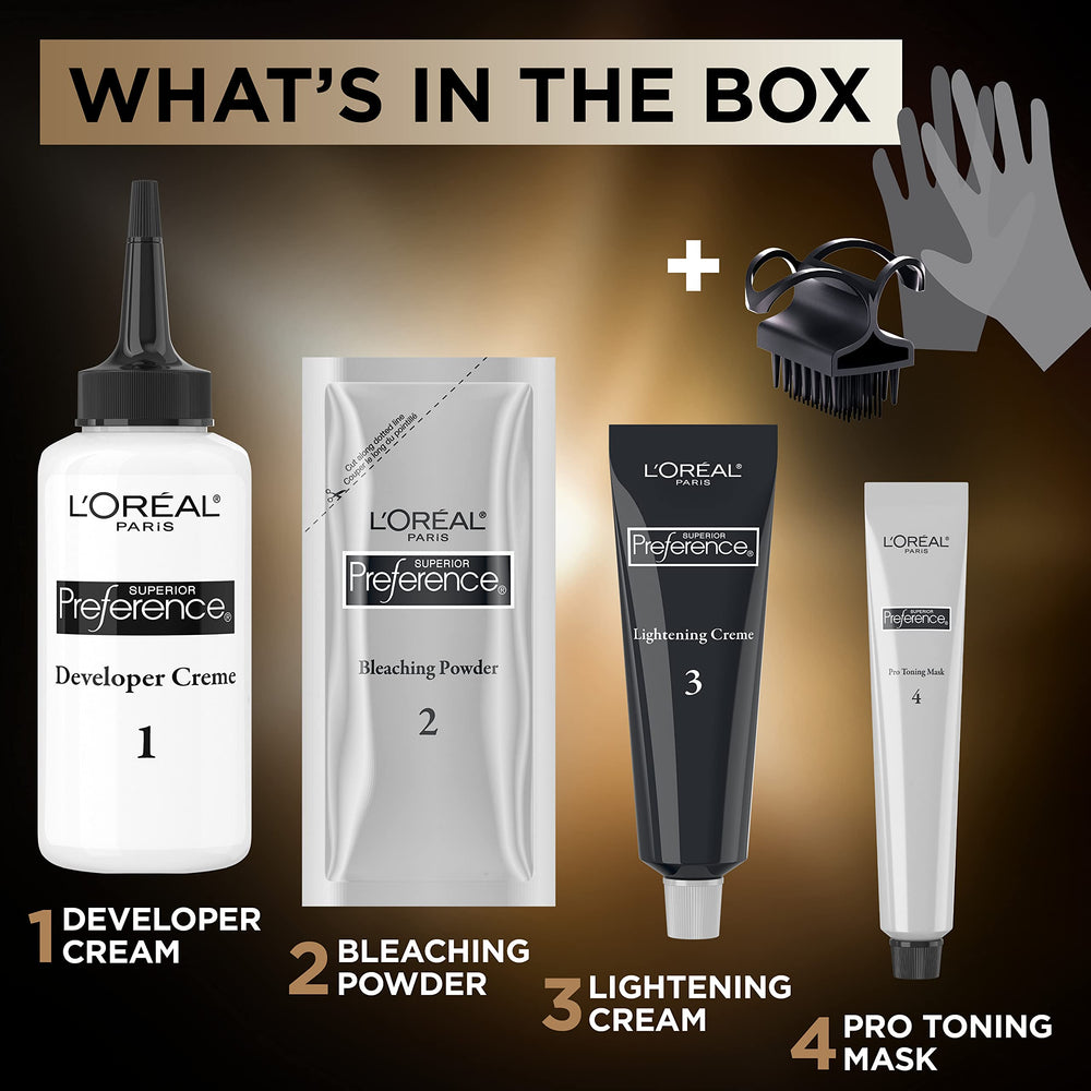 L’Oréal Paris Balayage Kit emballage présentoir pratique et facile à utiliser.